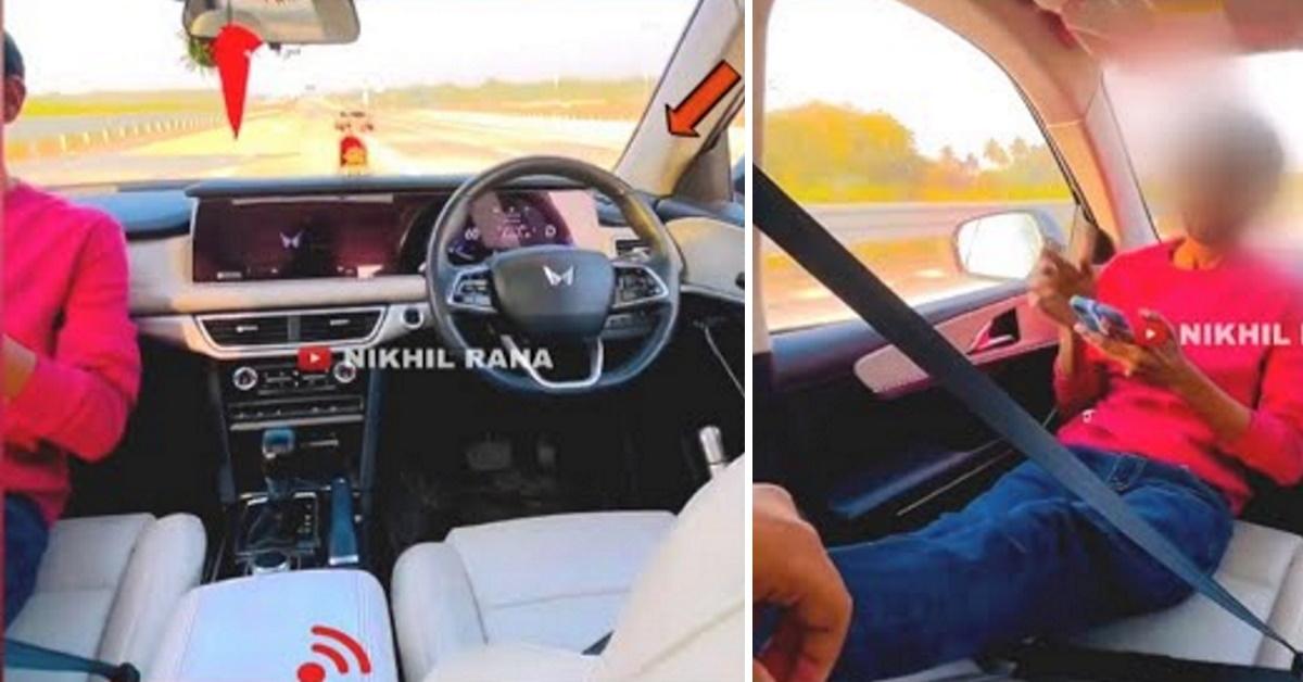 Mahindra XUV700 在 ADAS 上驱动而无需驾驶员坐在座位上 [Video]