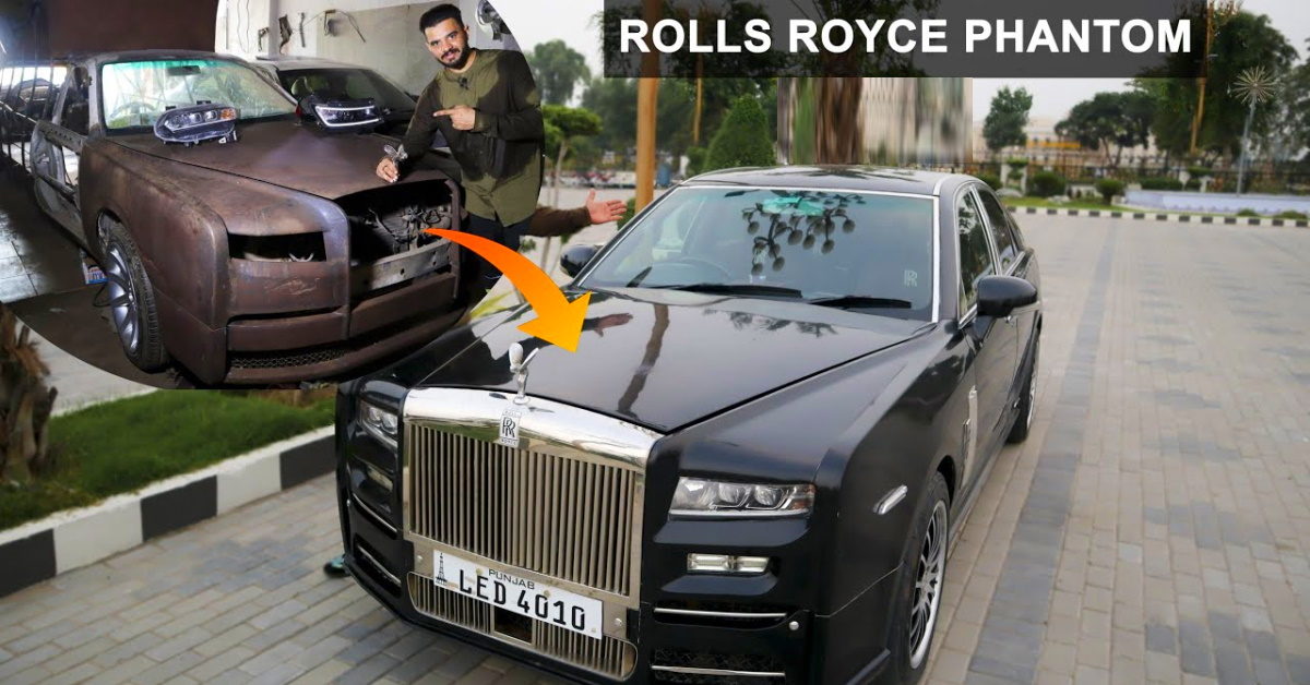 Upgrade your RollsRoyce with carbon fiber body parts