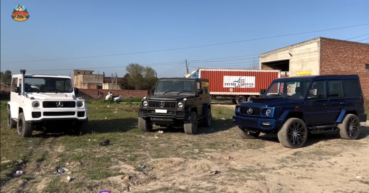 Tata Sumo と Force Gurkha は、Mercedes Benz G-Wagen のように改造されました [Video]