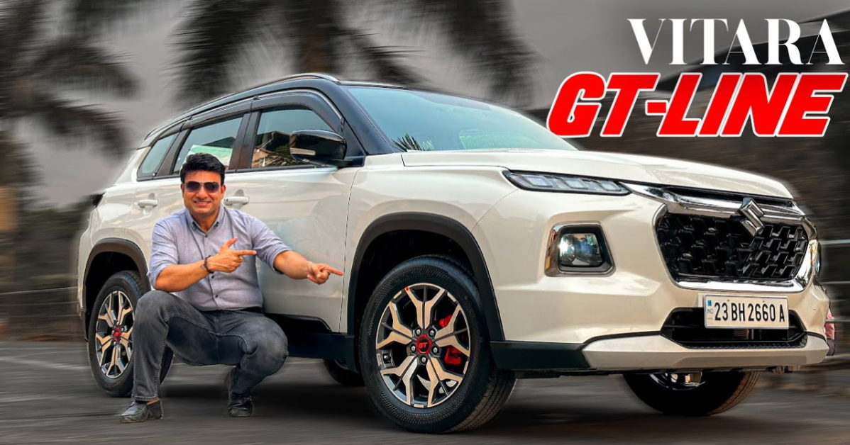 Maruti Suzuki Grand Vitara modified with Kia Seltos mid-size SUV's GT ...