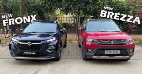 Maruti Suzuki Brezza And Fronx Compared On Video