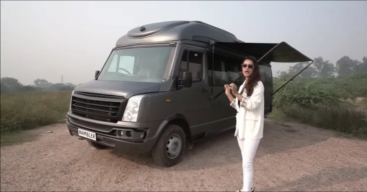 Force Traveller customised into a Caravan by Motorhome Adventures looks neat [Video]