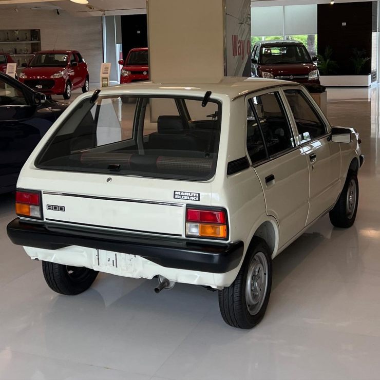 India’s first Maruti 800 fully restored: Photos of the car as it looked in 1983!