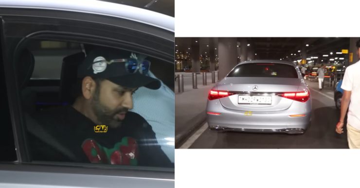 メルセデス・ベンツ S クラス 350d 高級セダンを運転しているクリケット選手 Rohit Sharma [Video]