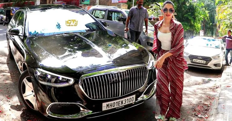 Kiara Advani's Maybach S580