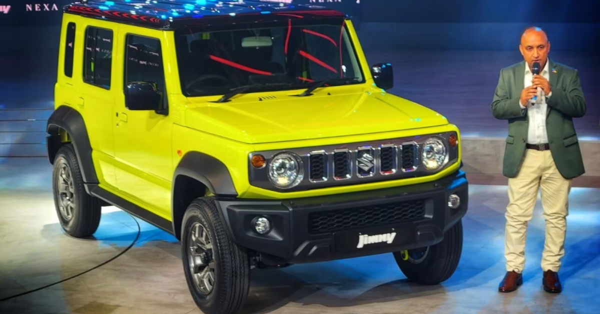 maruti suzuki jimny: Maruti Suzuki launches 4WD SUV Jimny, prices start at  Rs 12.47 lakh - The Economic Times