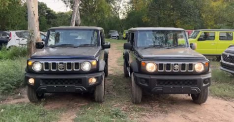 Maruti Suzuki Jimny Alpha And Zeta 4x Variants Compared - Rs. 95,000 ...