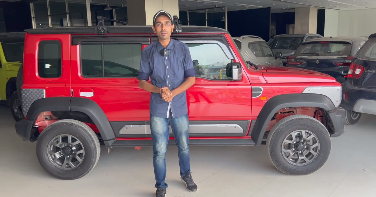Maruti Jimny Official accessories and prices [Video]