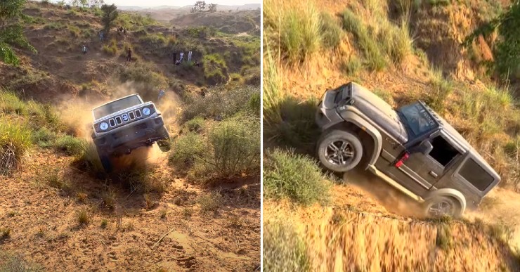 Maruti Jimny and Mahindra Thar go off-roading: Which one is better? [Video]
