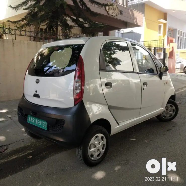 Used Tata Nano electric hatchback ev for sale in Bangalore