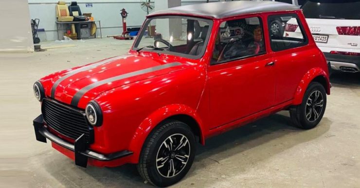 This Mini mark 1 is actually a neatly modified Premier Padmini
