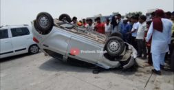 Tata Tiago topples multiple times after hitting cart on highway: Driver walks out [Video]