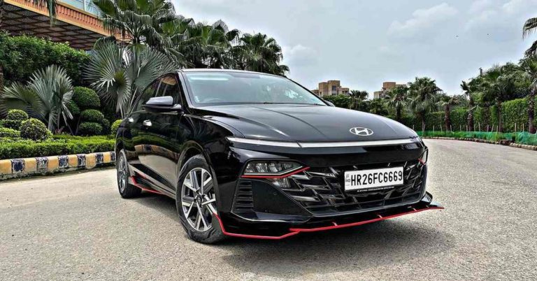 all-new 2023 Hyundai India Verna sedan modified with aftermarket body kit