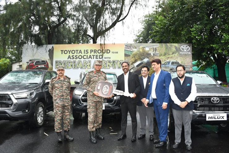 Indian Army adds Toyota Hilux 4×4 pickup trucks to its fleet