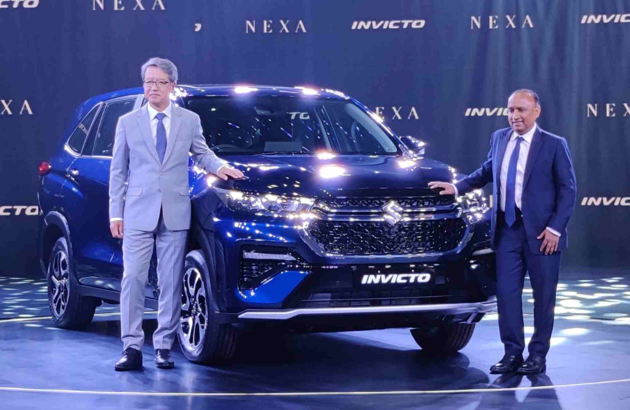 Maruti Suzuki Invicto hybrid MPV launched at Rs 24.79 lakh