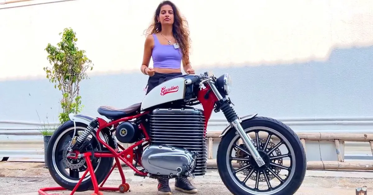 India's first-ever custom built Electric Royal Enfield Bullet motorcycle looks smashing, goes 90 Kms per charge [Video]