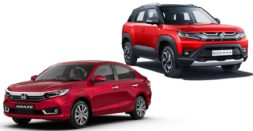 Maruti Suzuki Brezza vs Honda Amaze: A Comparison of Their Variants Under Rs 10 Lakh for Style-conscious Car Buyers