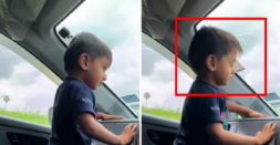 Kid in front seat hits Tata Punch windshield with head: Windshield cracks [Video]