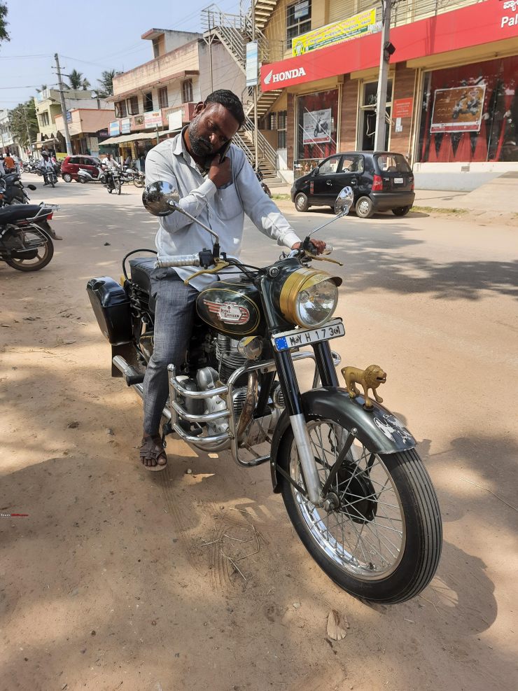 Video: Electric Royal Enfield Bullet built by dad for 6-year-old son is an  exact replica! - Bike News