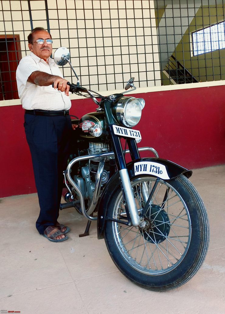 Son finds dad’s Royal Enfield Bullet 25 years after it was stolen: Restores it to showroom condition