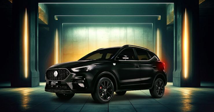 MG Astor Blackstorm Edition launched at Rs 14.48 lakh