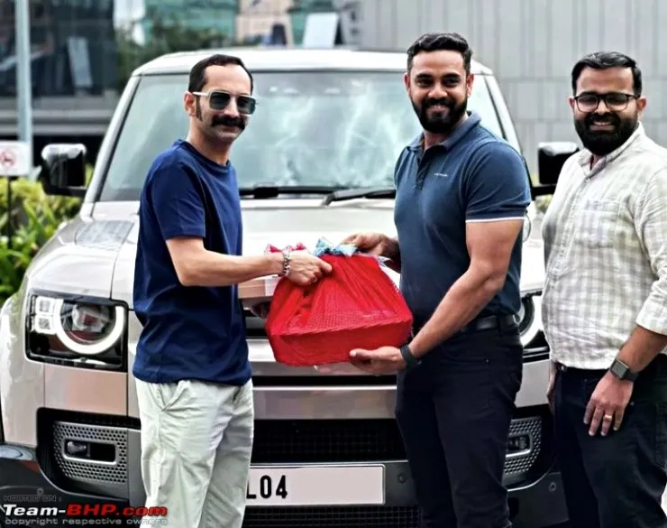 Fahadh Faasil Defender 90 delivery