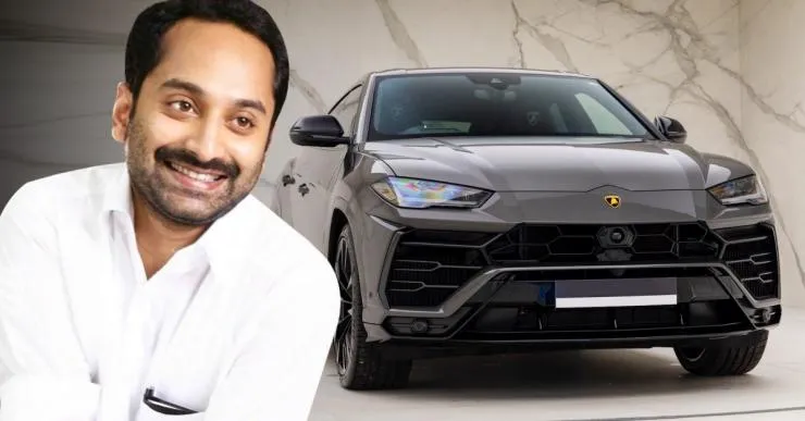 Fahadh Faasil Lamborghini Urus