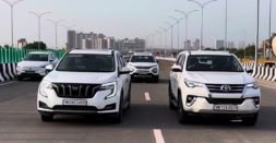 Toyota Fortuner vs Mahindra XUV700 in a classic drag race [Video]