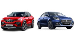 Renault Kiger vs Maruti Suzuki Dzire: A Comparison of Their Base Variants Under Rs 7 Lakh for Safety-conscious Car Buyers