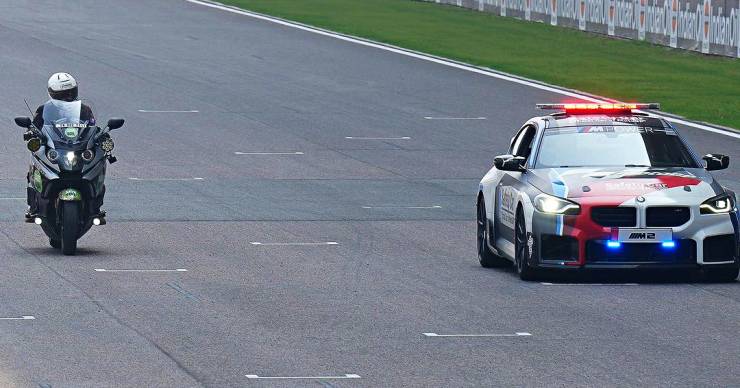 Sadhguru led the inaugural lap at the first-ever MotoGP Bharat India Grand Prix