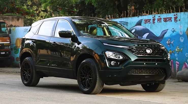 Tata Harrier painted in Bentley’s Viridian Green looks stunning [Video]