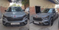 India's first Skoda Kushaq compact SUV wrapped in Audi's Nardo Grey color is here [Video]