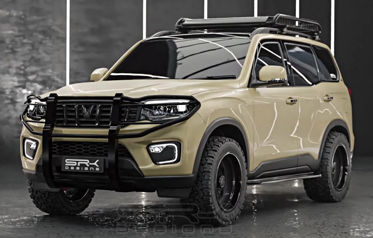 Mahindra Scorpio-N Desert Storm Edition rendered: Looks off-road ready [Video]