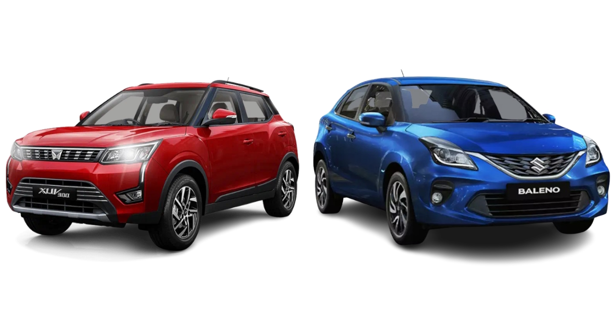 Maruti Suzuki Baleno Vs Mahindra Xuv A Comparison Of Their Variants