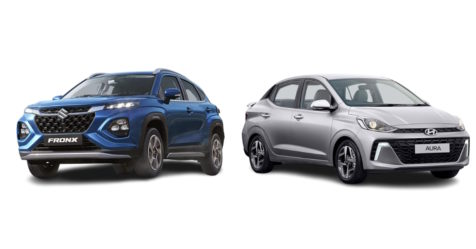 Maruti Suzuki Fronx vs Hyundai Aura: A Comparison of Their Variants ...