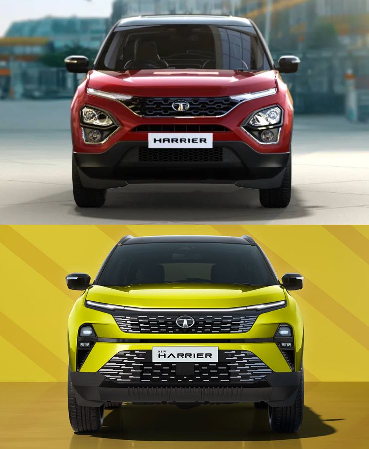 Tata Harrier: Old vs New, in images