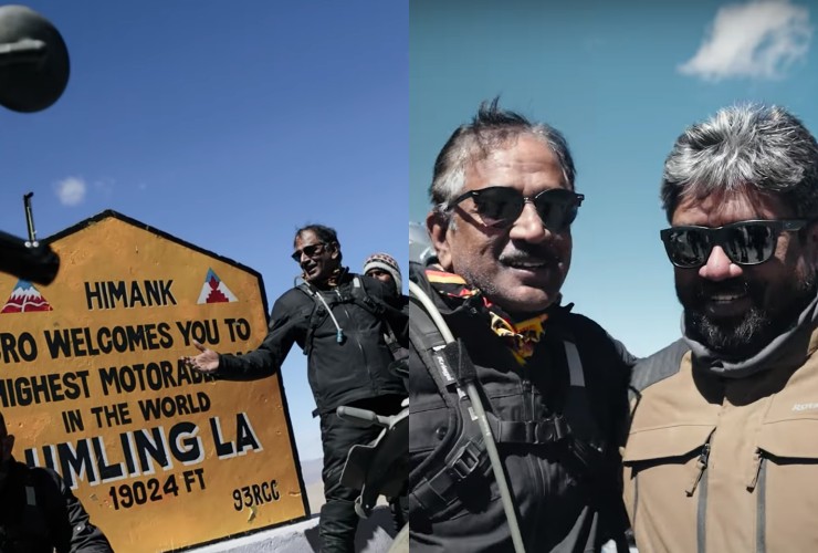 Royal Enfield CEO rides Himalayan 450 to Umling La – the highest motorable pass in the world [Video]