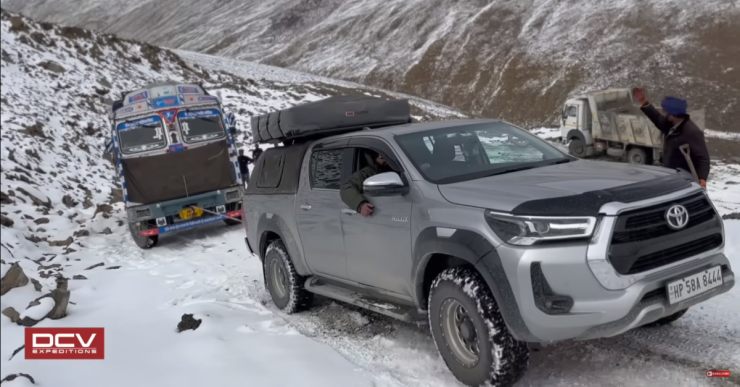 Real story behind the viral video of Toyota Hilux pulling oil tanker at 17,000 ft [Video]