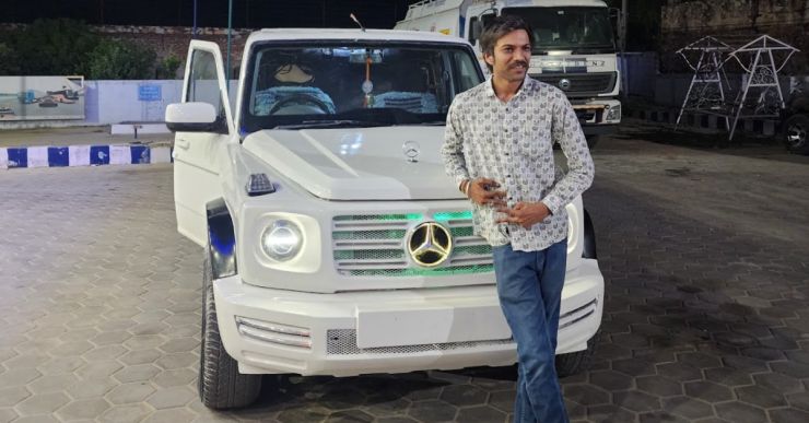 India’s only Mercedes G-Wagen limousine is actually a Mahindra Scorpio [Video]