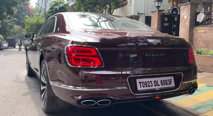 7 crore rupee Bentley Flying Spur: A closer look on video