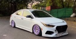 Hyundai Verna modified with air suspension setup worth Rs 2 lakh [Video]