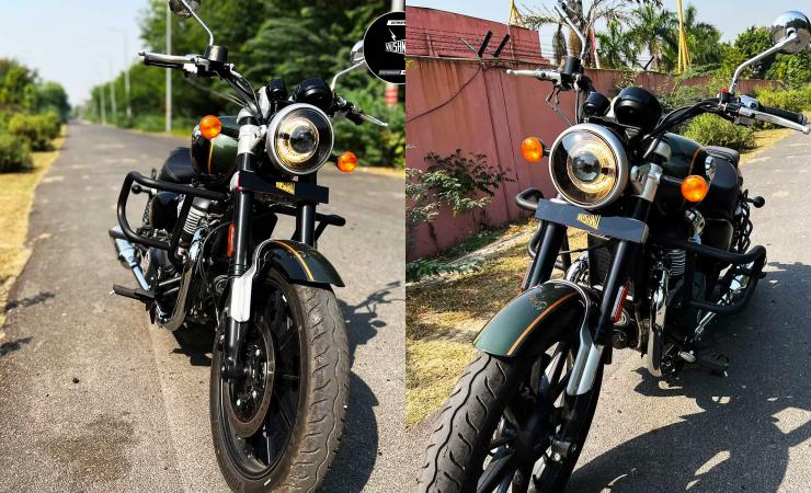 Royal Enfield Super Meteor 650 gets powerful LED touring headlamp from Vaishnu Engineers