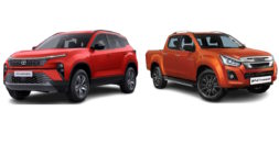 Tata Harrier 2023 vs Isuzu V-Cross: Comparing Their Variants Priced Rs 25-27 Lakh for Off-roading Enthusiasts