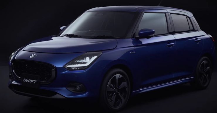 2024 Maruti Suzuki Swift: Official video shows the new car on the move