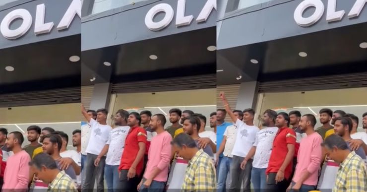 Ola customers protest in front of showroom: Want service center shut down [Video]