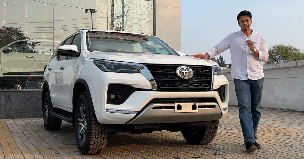 India's most affordable Fortuner 2024 Toyota Fortuner luxury SUV in a
