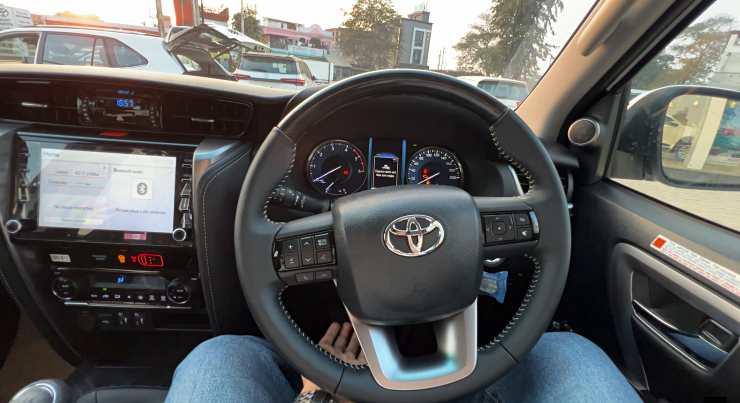 India S Most Affordable Fortuner 2024 Toyota Fortuner Luxury SUV In A   2024 Toyota Fortuner Base Variant Interior  