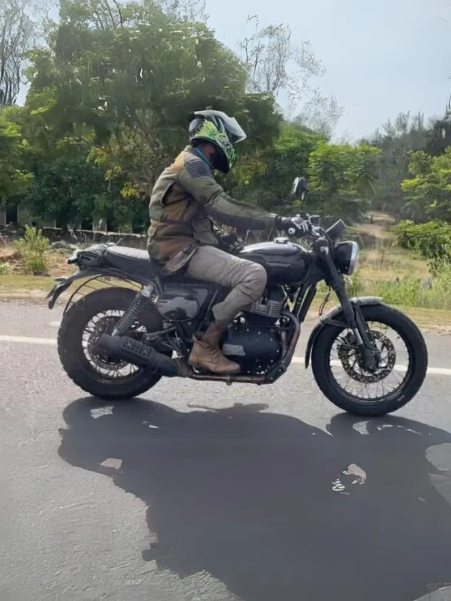 Royal Enfield Scrambler 650 leaked images