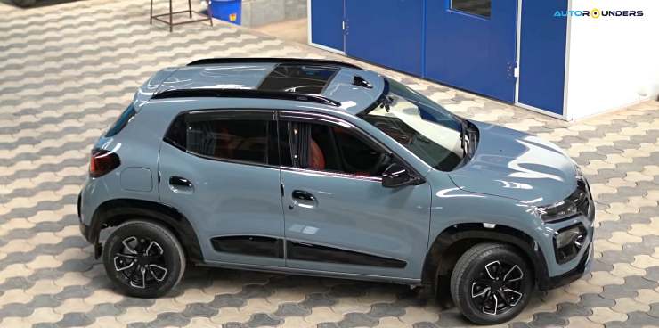 India’s first Renault Kwid painted in Sonic Grey: This is it! [Video]