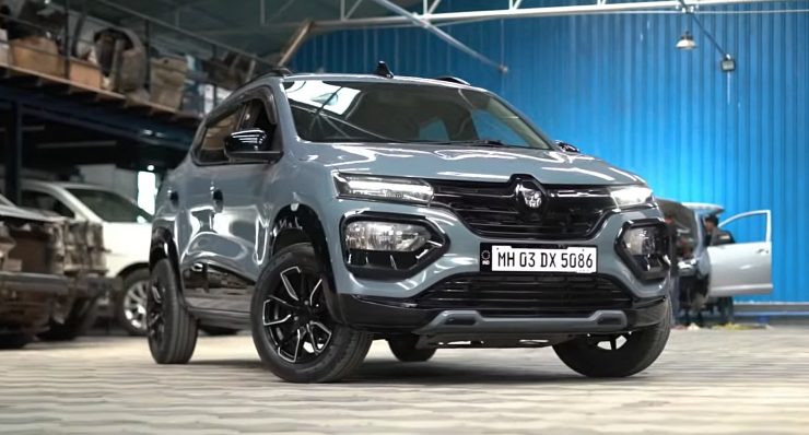 India’s first Renault Kwid painted in Sonic Grey: This is it! [Video]